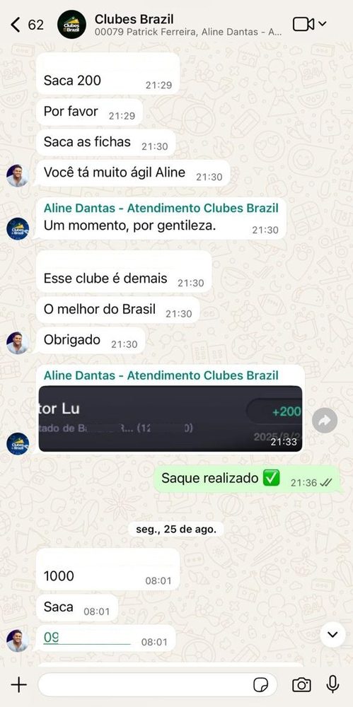 Mensagem de jogador: esse clube é demais, o melhor do Brasil